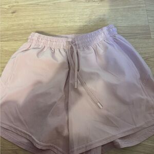 Lululemon Athletica Light Pink Athletic Shorts